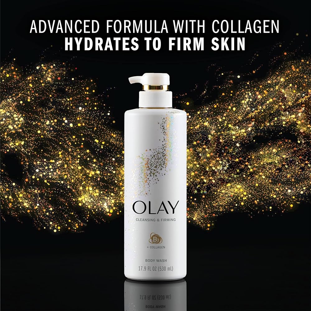 OLAY BODY WASH WITH COLLAGEN PEPTIDE & B3, HYDRATING BODY WASH