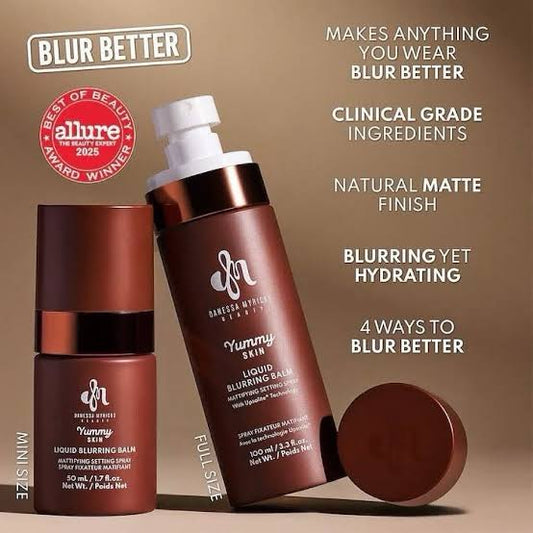 Danessa Myricks Beauty Yummy Skin Liquid Blurring Balm Mattifying Setting Spray