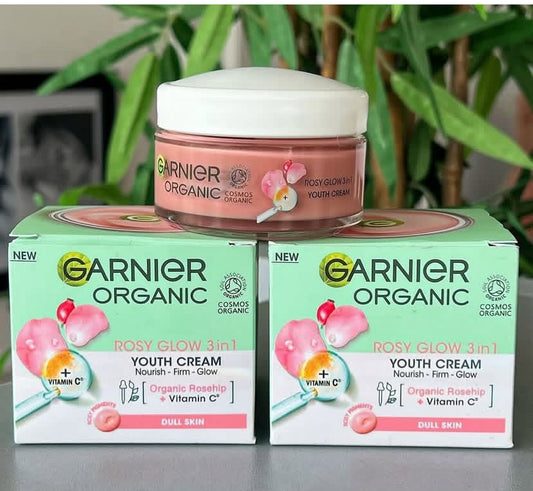 GARNIER ROSEY GLOW 3 IN 1 YOUTH CREAM