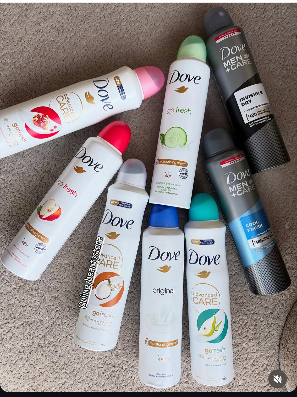 DOVE DEODORANT SPRAY