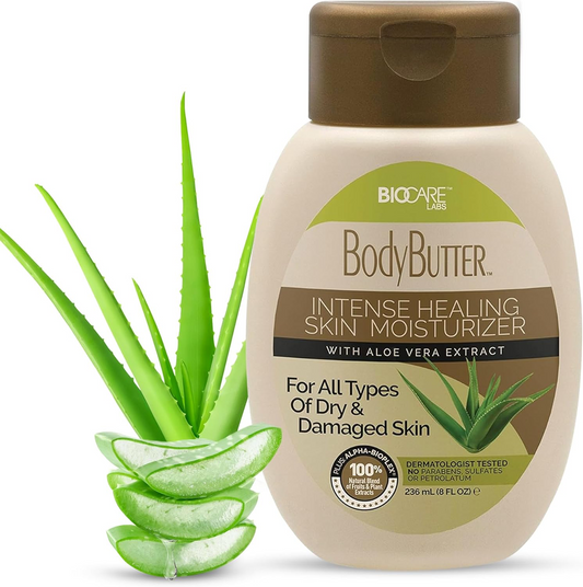 BIIOCARE BODY BUTTER INTENSIVE HEALING SKIN MOISTURIZER WITH ALOE VERA EXTRA