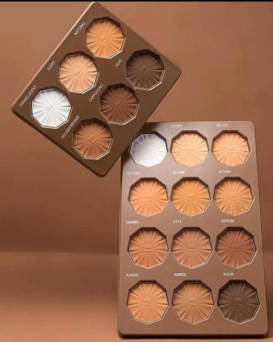 ZIKEL HOLY GRAIL MATTE FULL COVERAGE POWDER PALETTE