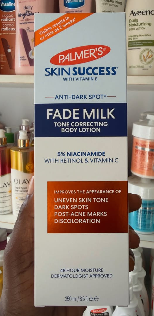 PALMER'S SKIN SUCCESS WITH VITAMIN E FADE MILK TONE CORRECTING BODY LOTION