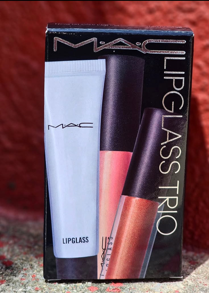 MAC LIPGLASS TRIO