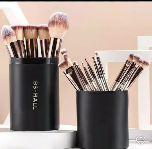 BS-MALL 18 PCS BRUSH SET WITH A BLACK CASE