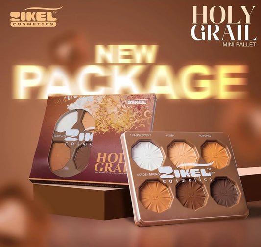 ZIKEL HOLY GRAIL MATTE FULL COVERAGE POWDER PALETTE