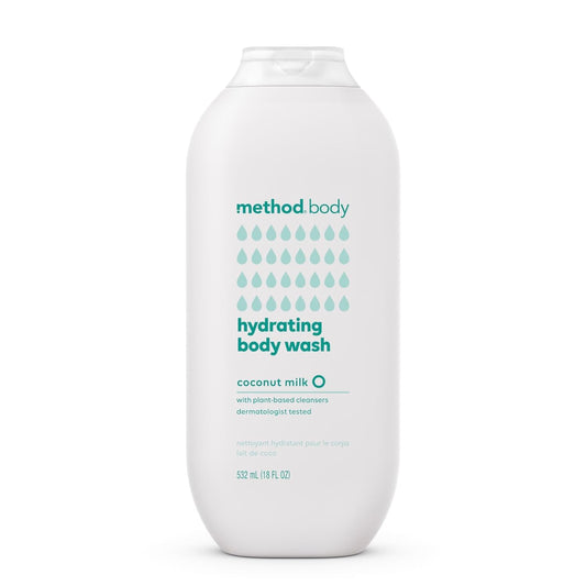 METHOD BODY HYDRATING COCONUT MILK BODY WASH