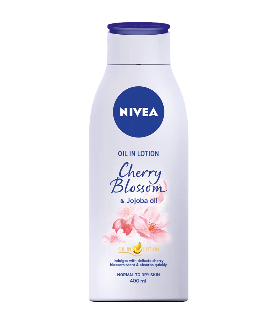 NIVEA OIL IN LOTION - CHERRY BLOSSOM