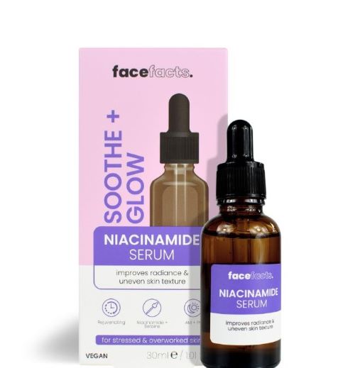 FACE FACTS -SOOTHE + GLOW NIACINAMIDE SERUM