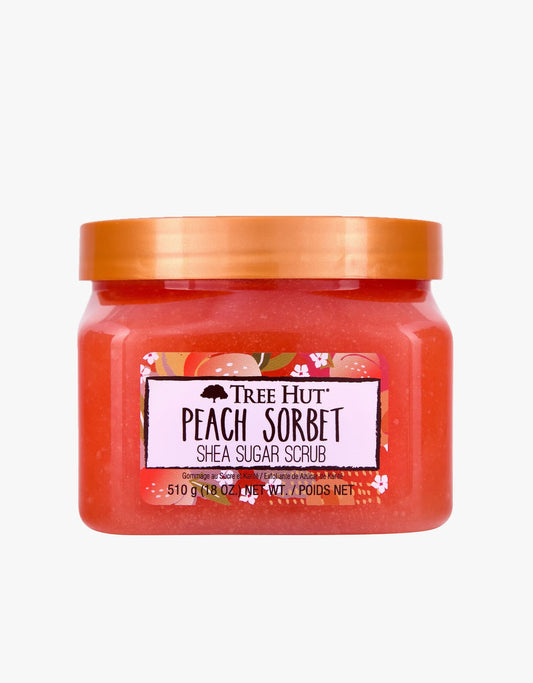 TREE HUT SHEA SUGAR SCRUB 'PEACH SORBET'