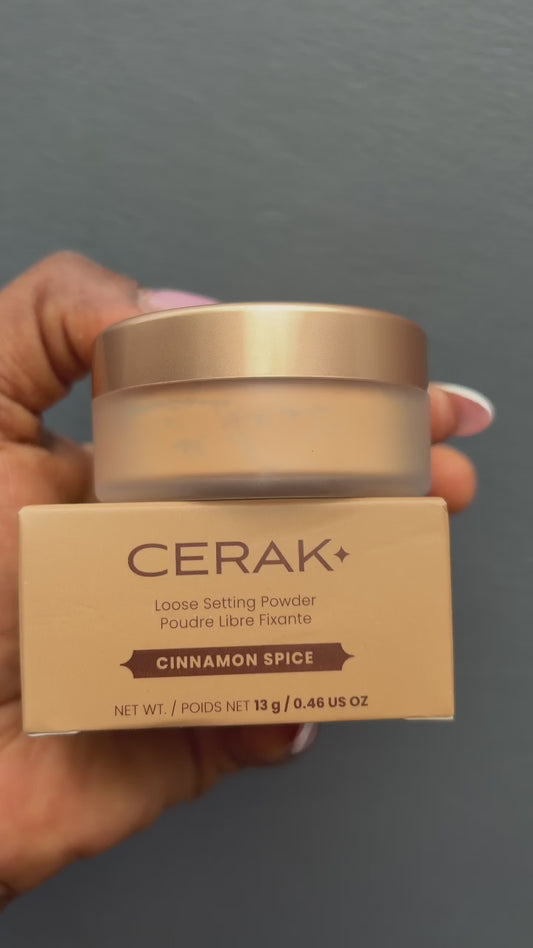 Cerak loose setting powder