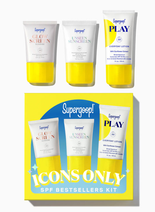 SUPERGOOP ICONS ONLY SPF SET