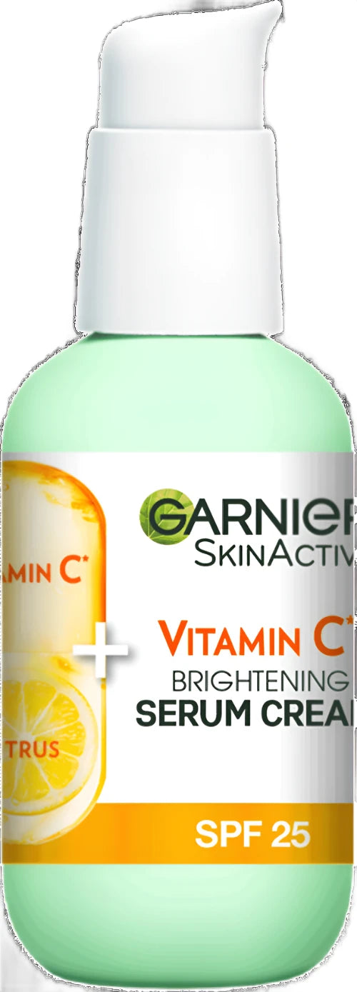 GARNIER SKINACTIVE - VITAMIN C 2 IN 1 BRIGHTENING SERUM CREAM SPF 25