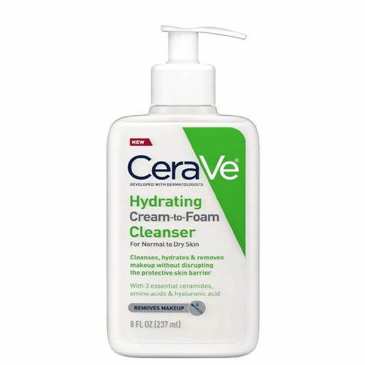 CERAVE HYDRATING CREAM-TO-FOAM CLEANSER