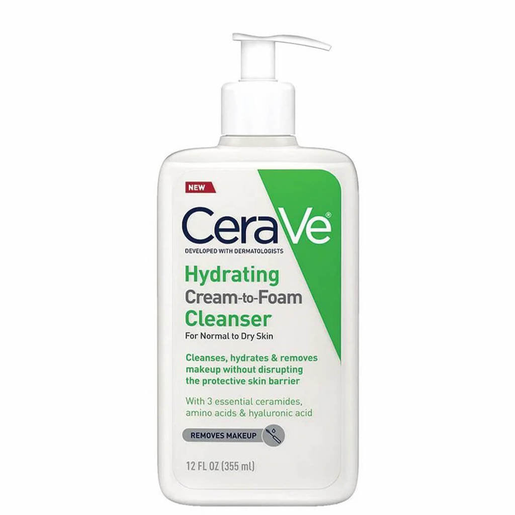 CERAVE HYDRATING CREAM-TO-FOAM CLEANSER