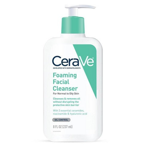 CERAVE FOAMING FACIAL CLEANSER