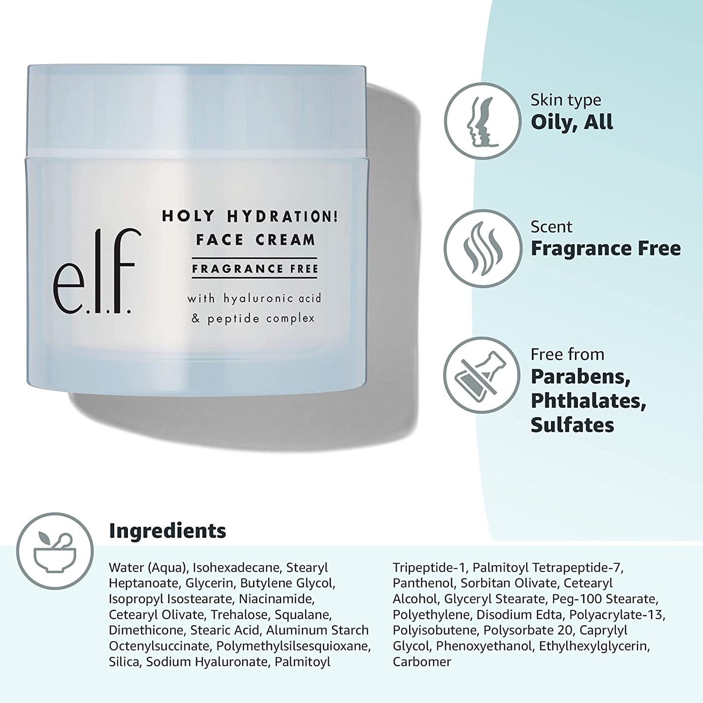 ELF SKIN HOLY HYDRATING FACE CREAM