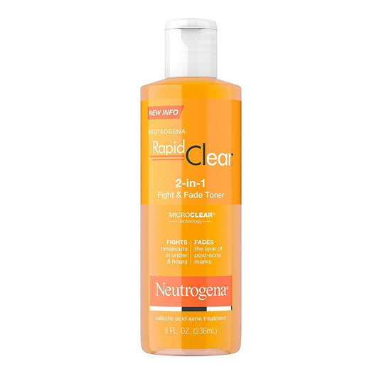 NEUTROGENA RAPID CLEAR 2-IN-1 FIGHT & FADE TONER