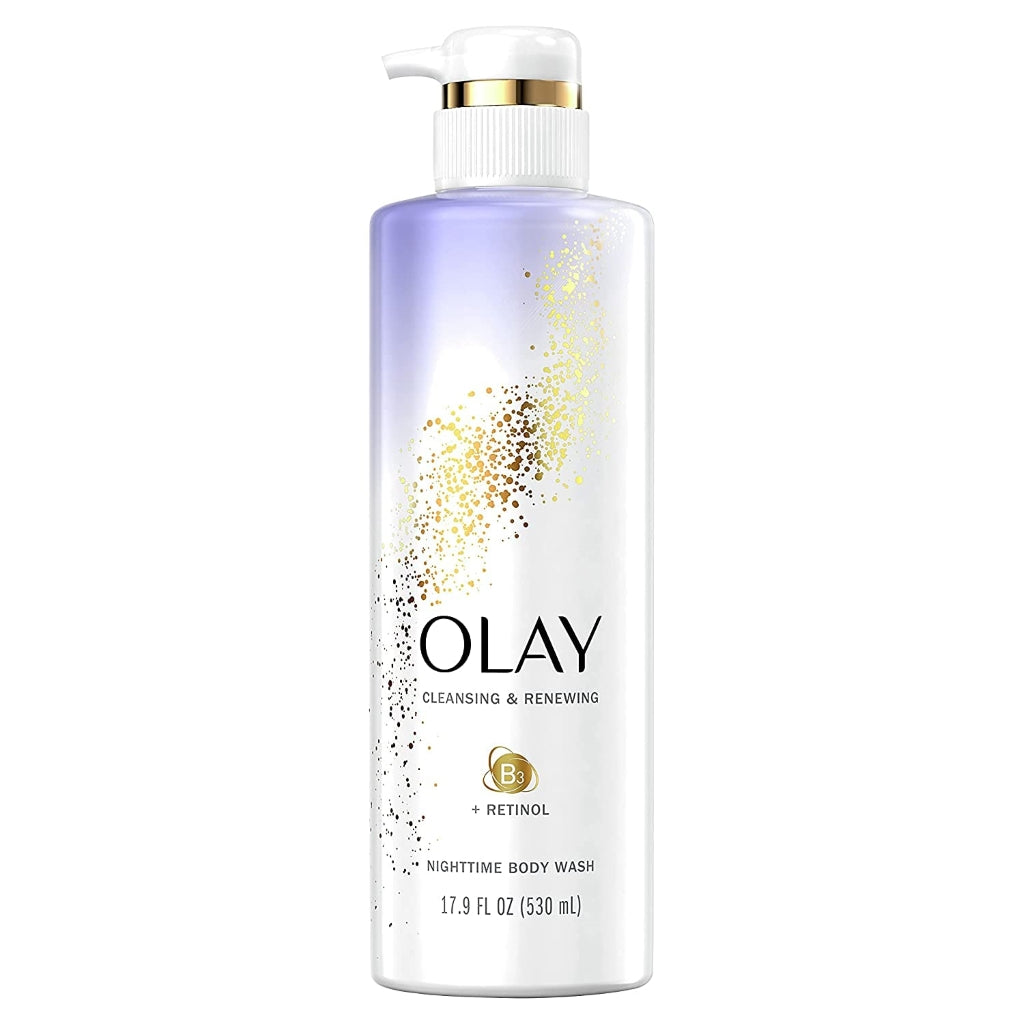 OLAY CLEANSING & RENEWING BODY WASH WITH VITAMIN B3 + RETINOL