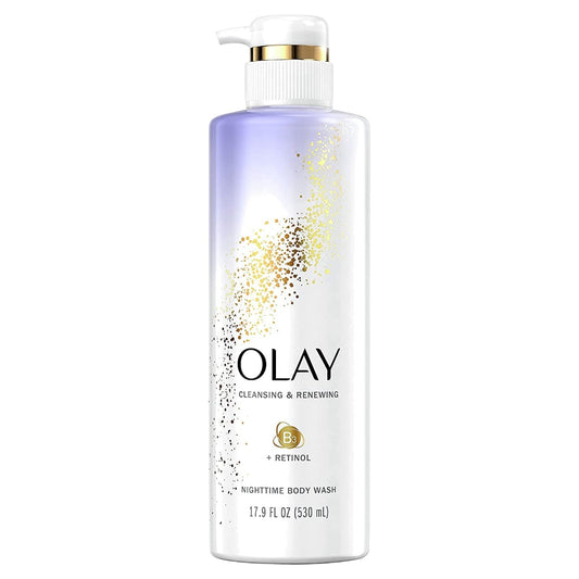 OLAY CLEANSING & RENEWING BODY WASH WITH VITAMIN B3 + RETINOL