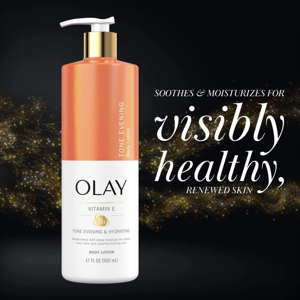 OLAY VITAMIN E + B3 TONE EVENING & HYDRATING LOTION