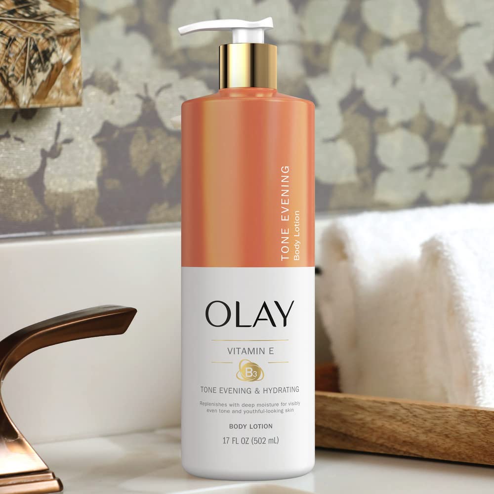 OLAY VITAMIN E + B3 TONE EVENING & HYDRATING LOTION