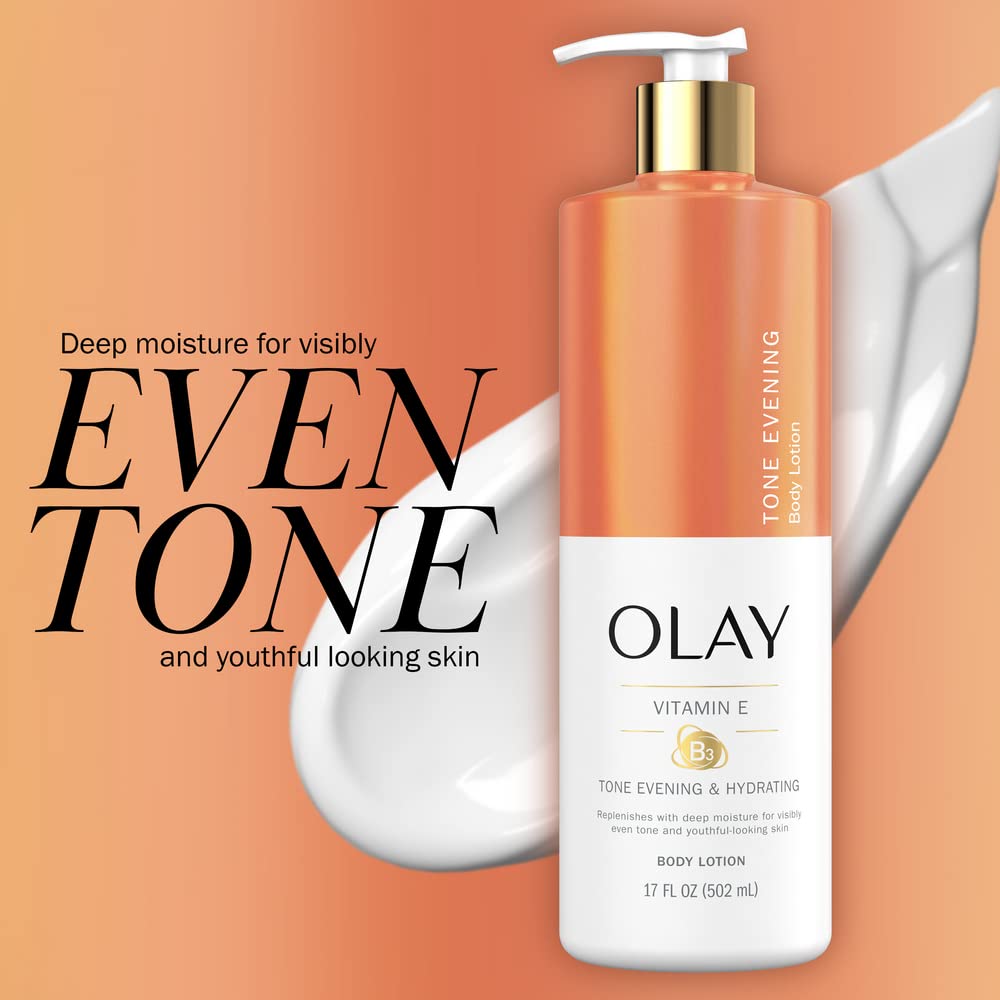 OLAY VITAMIN E + B3 TONE EVENING & HYDRATING LOTION