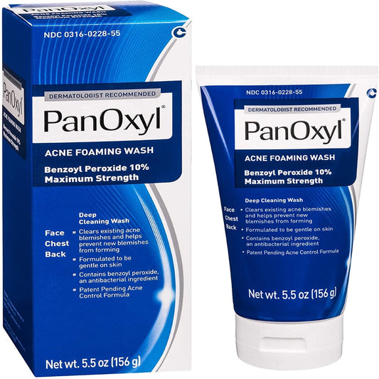 PANOXYL ACNE CREAMY WASH 10% BENZOYL PEROXIDE