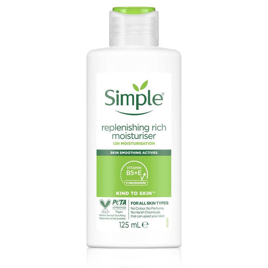 SIMPLE KIND TO SKIN REPLENISHING RICH MOISTURE