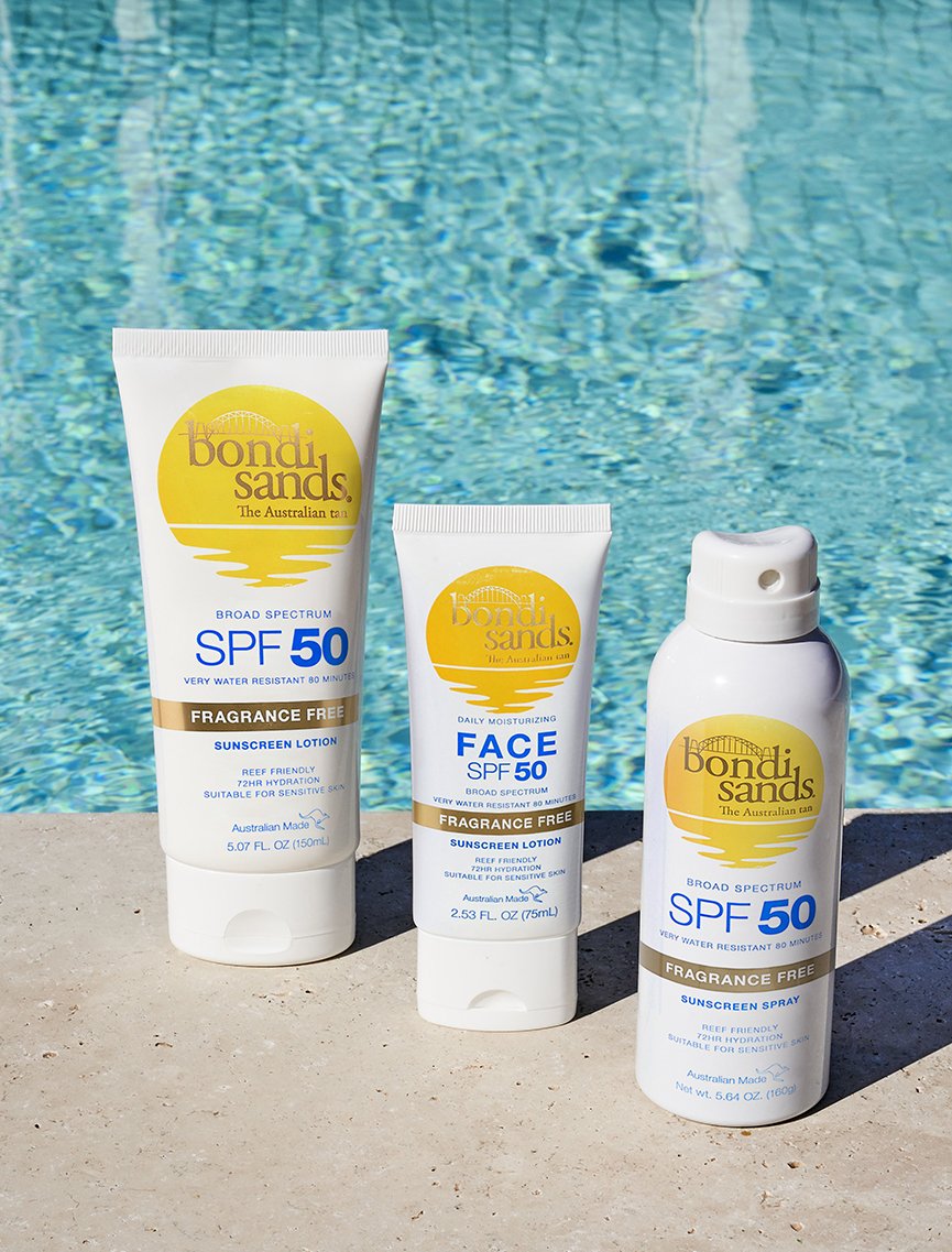 BONDI SANDS SPF 50+ COCONUT BLEACH  SUNSCREEN LOTION