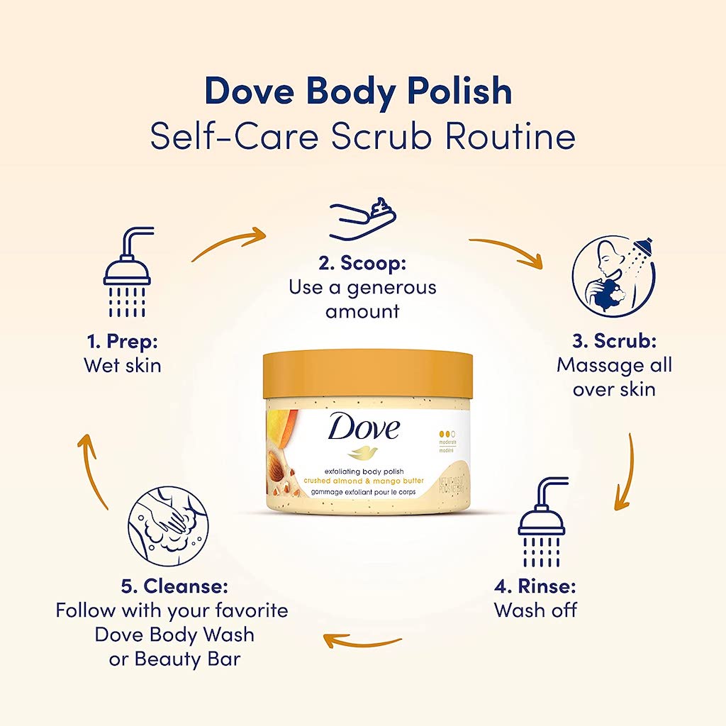 DOVE EXFOLIATING BODY POLISH