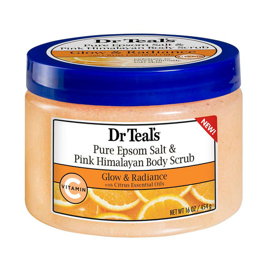 DR TEALS PINK HIMALAYAN SCRUB "GLOW & RADIANCE