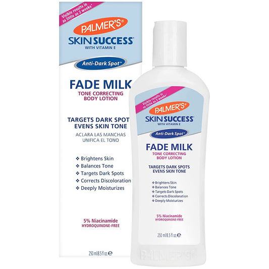 PALMER'S SKIN SUCCESS ANTI-DARK SPOT FADE MILK, TONE CORRECTING BODY LOTION