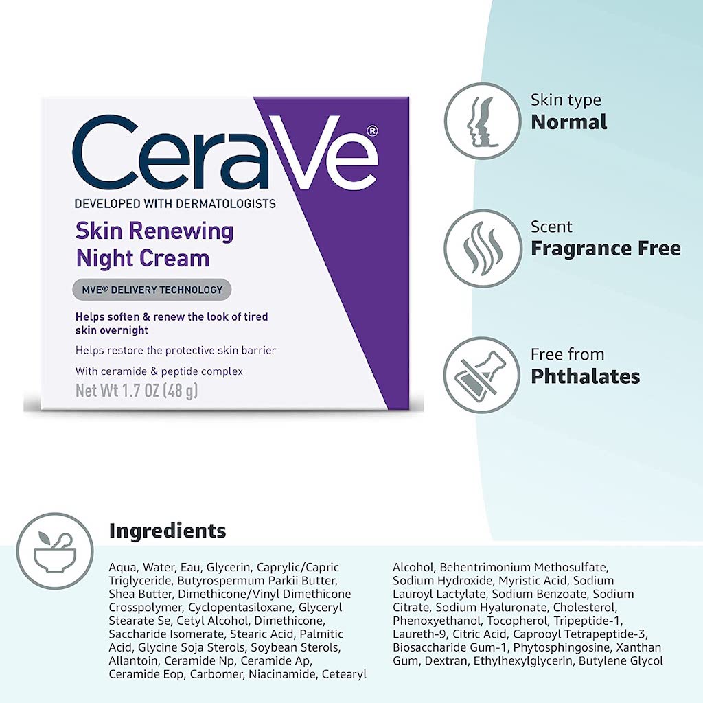 CERAVE SKIN RENEWING NIGHT CREAM